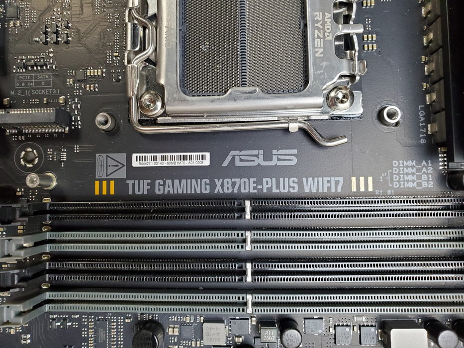 ASUS TUF Gaming X870E-PLUS WIFI7 AMD AM5 Motherboard *READ*