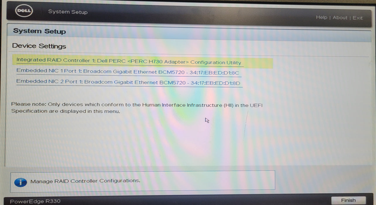 Dell Power Edge R330 | 1x Xeon E3-1240 v5 @3.50GHz 16GB DDR4 |NO HDD