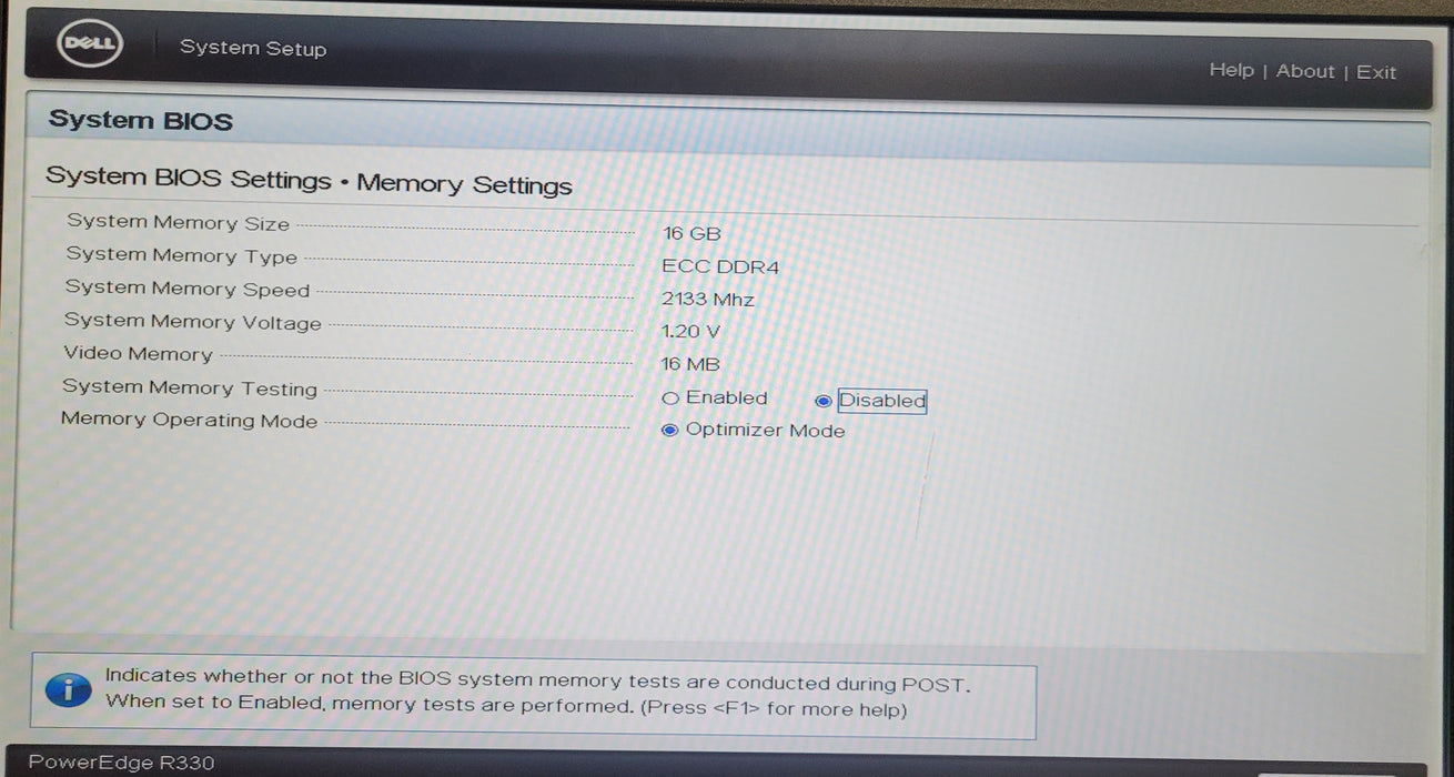 Dell Power Edge R330 | 1x Xeon E3-1240 v5 @3.50GHz 16GB DDR4 |NO HDD