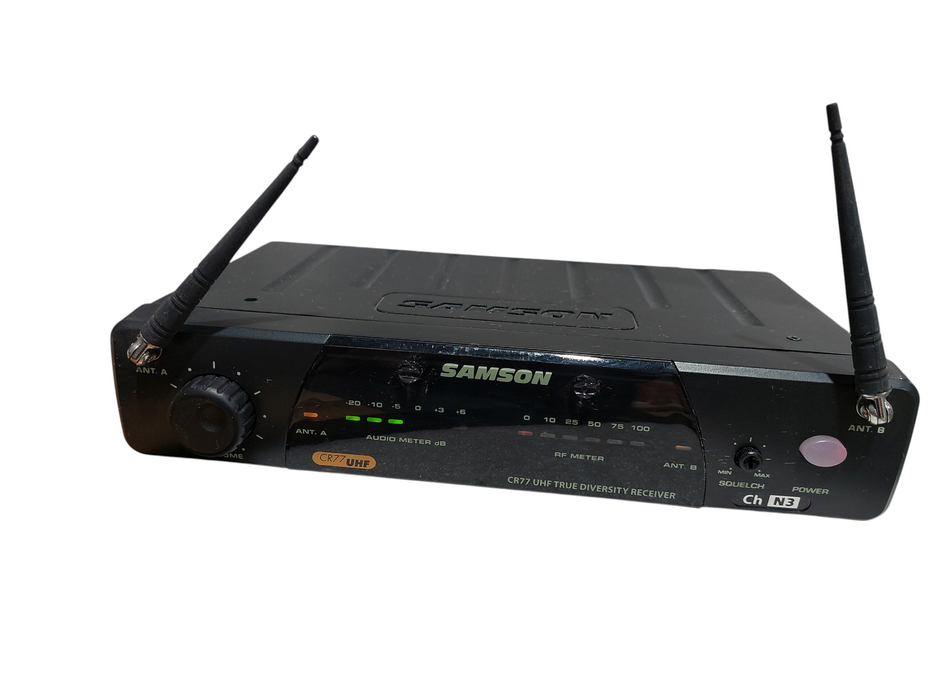 Samson  CR77 UHF True Diversity Receiver CH N3
