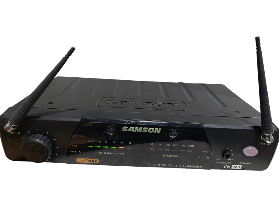 Samson  CR77 UHF True Diversity Receiver CH N3
