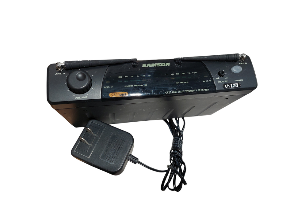Samson  CR77 UHF True Diversity Receiver CH N3