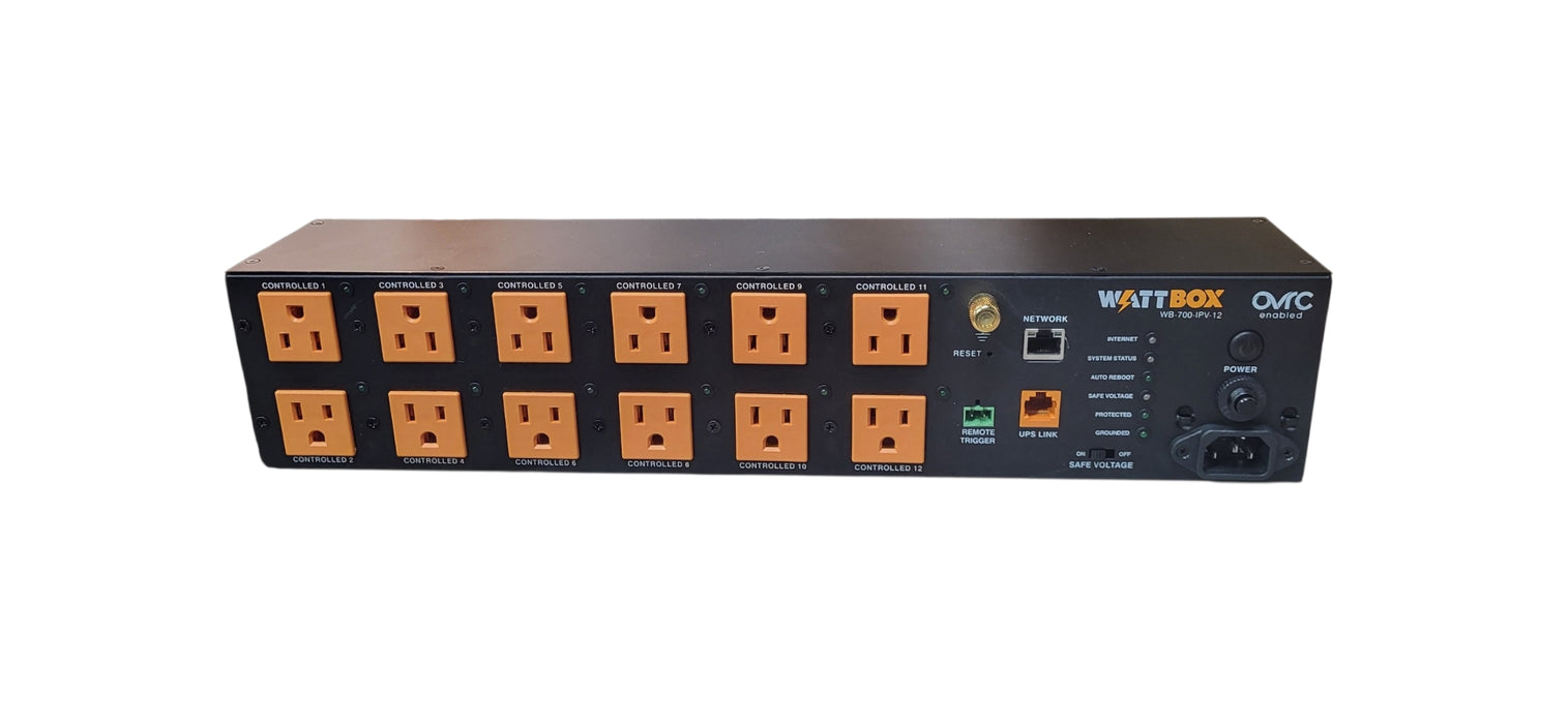 WattBox WB-700CH-IPV-12 Rack Power Conditioner  | READ
