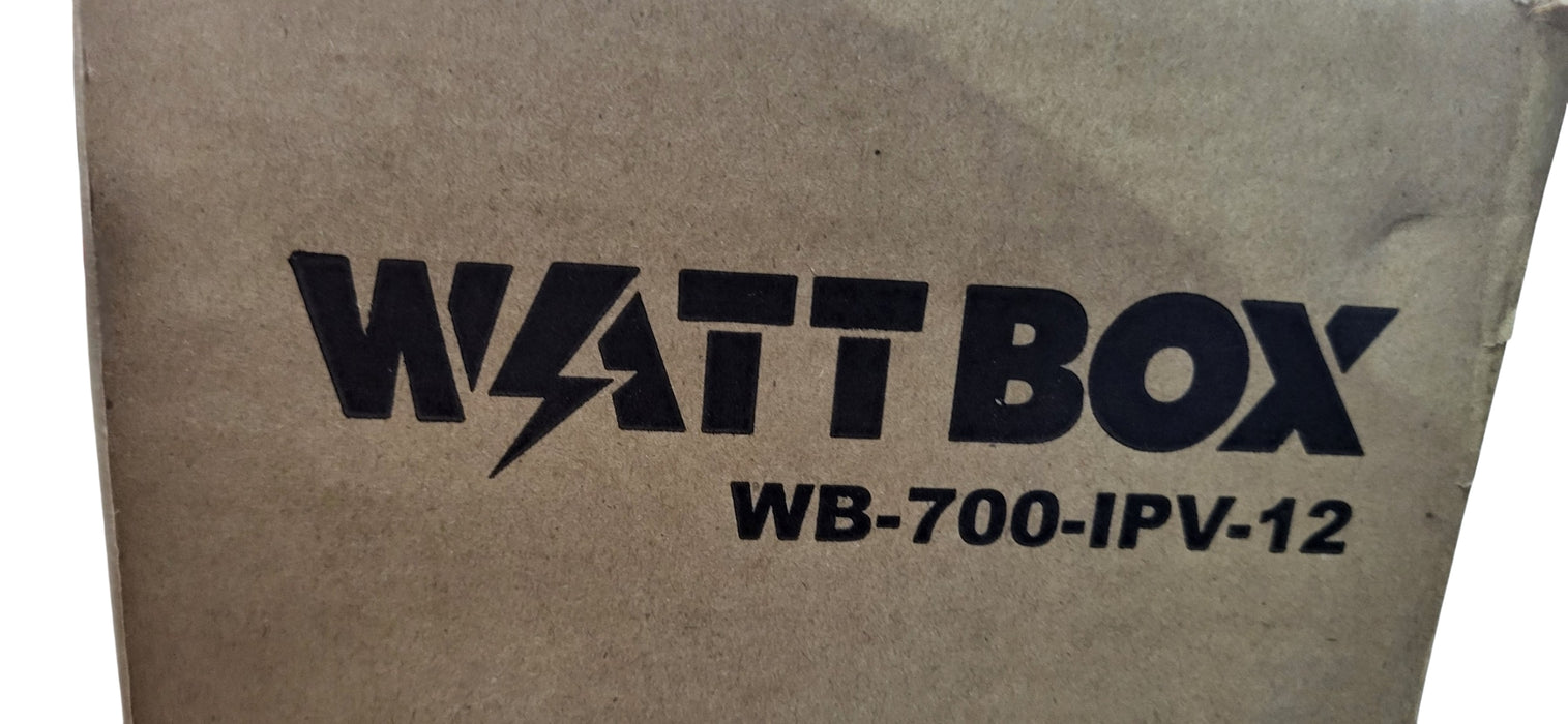 WattBox WB-700CH-IPV-12 Rack Power Conditioner  | READ