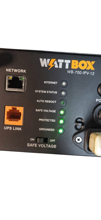 WattBox WB-700CH-IPV-12 Rack Power Conditioner  | READ