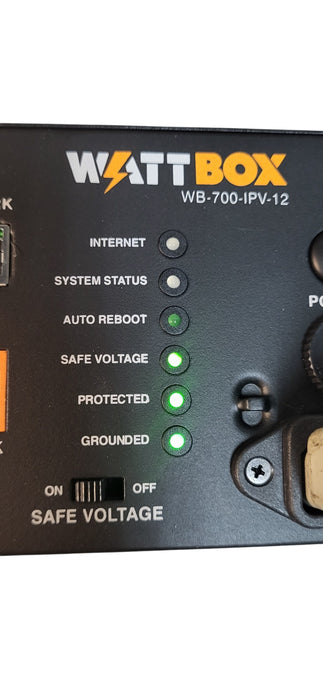 WattBox WB-700CH-IPV-12 Rack Power Conditioner  | READ