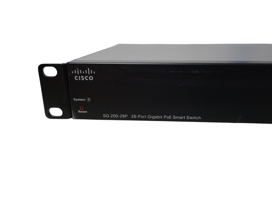 Cisco SG200-26P 26-Port Gigabit PoE Smart Switch SLM2024PT