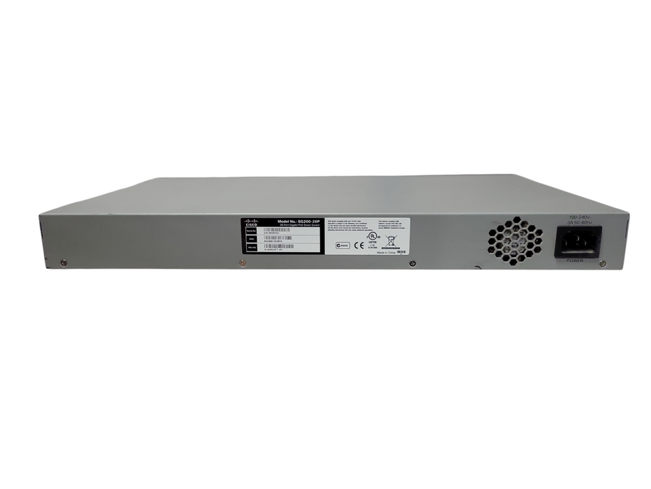 Cisco SG200-26P 26-Port Gigabit PoE Smart Switch SLM2024PT