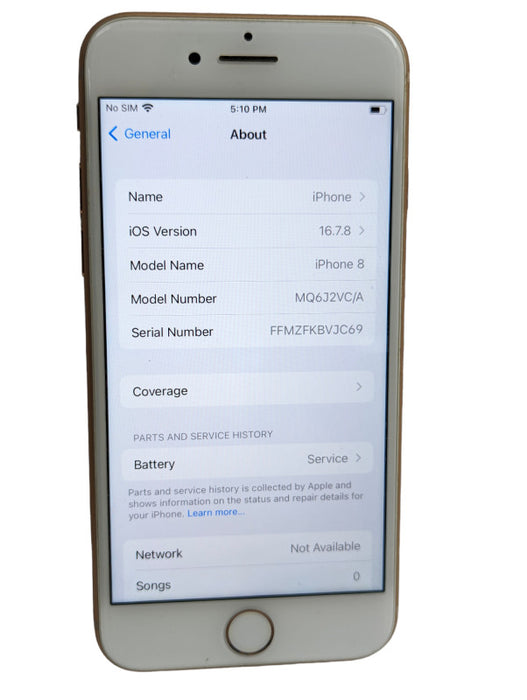 Apple iPhone 8 64GB Gold UNLOCKED  -