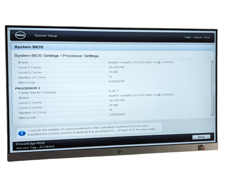 DELL PowerEdge R630 2x Intel Xeon E5-2680 v4 @ 2.40Ghz, 128GB RAM, H730P mini -