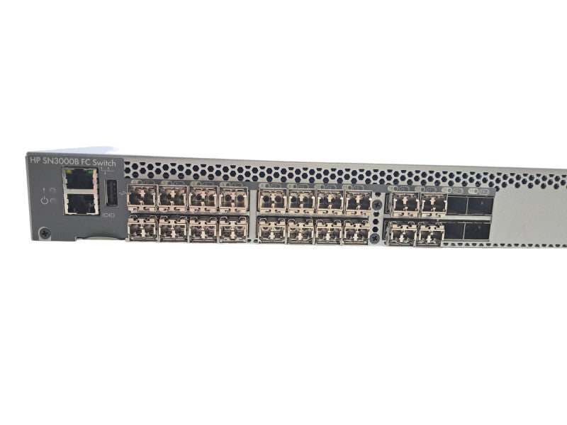 HP SN3000B | 24-Port 16GB Active FC Switch | 2x PSU | QW937A