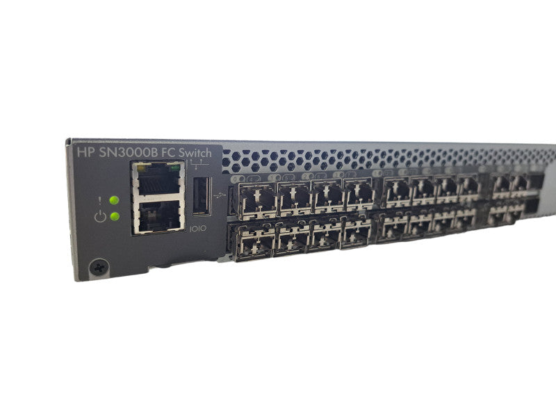 HP SN3000B | 24-Port 16GB Active FC Switch | 2x PSU | QW937A