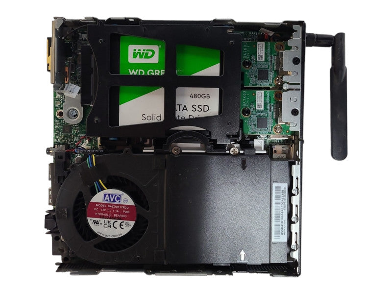 Lenovo ThinkCentre M80q Gen 3, i5-12500T 2.00GHz 6C, 16GB DDR5, 512GB NVMe, 480GB SSD