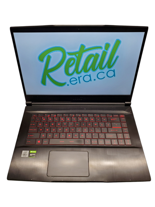 MSI GF63 Thin i7-10750H 16GB DDR4 GTX 1650 256GB NVMe