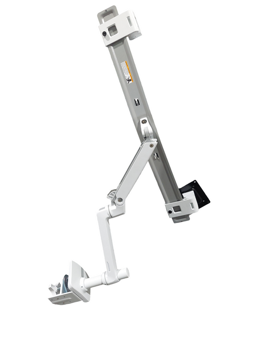 White Dual Mount Monitor Stand Ergatron