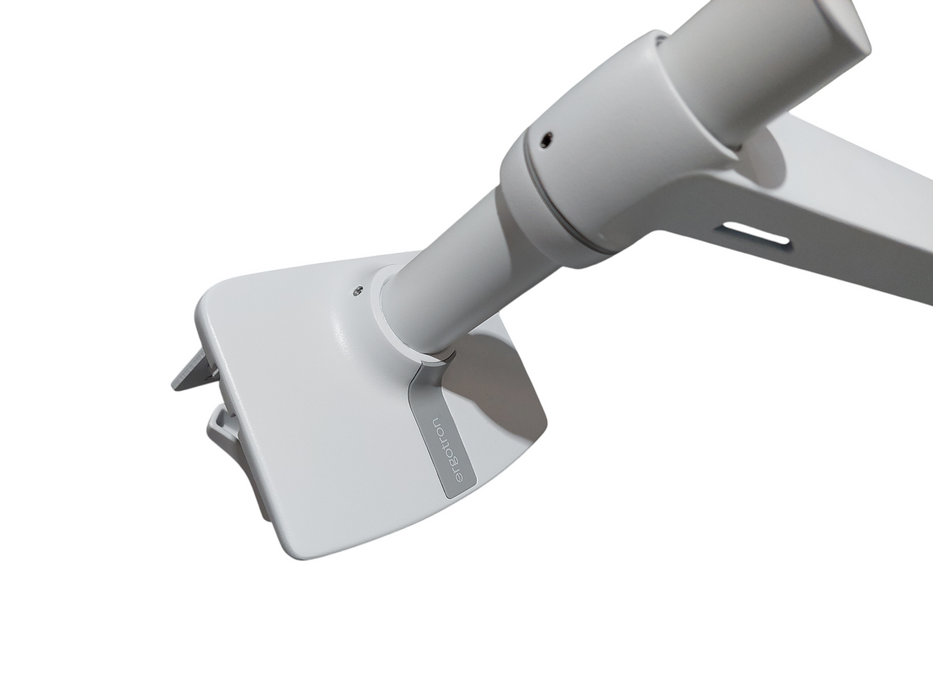 White Dual Mount Monitor Stand Ergatron