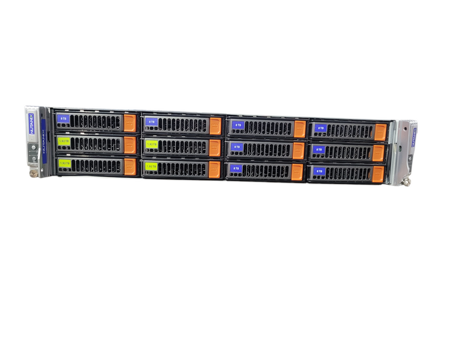 Nutanix NXS2U2NL 12G600 | 2 Node 2x Xeon Silver 4114 @2.20GHz 32GB DDR4 | NO