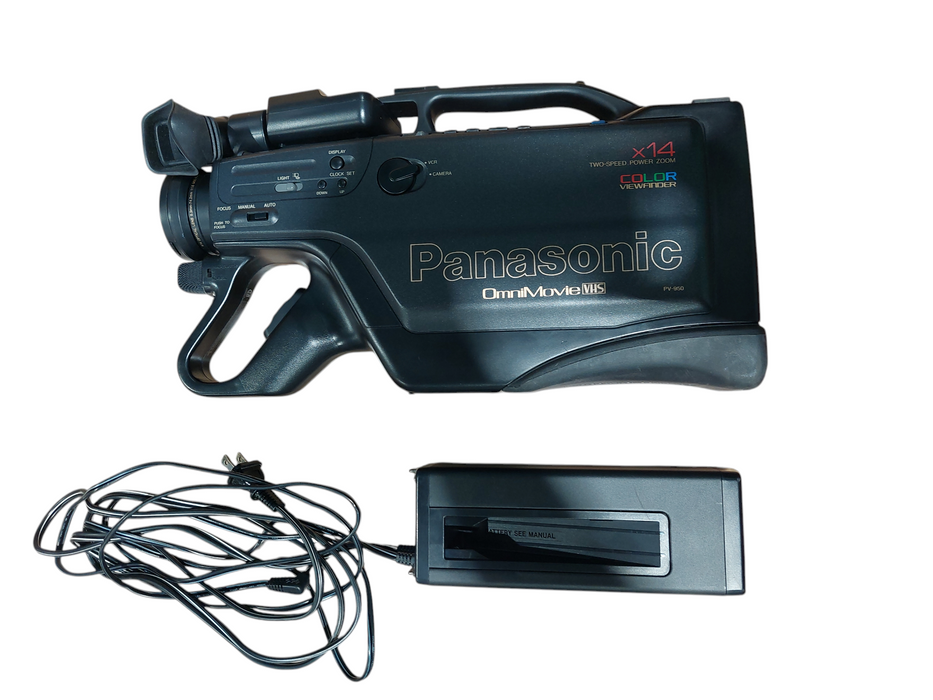 Panasonic Color Viewfinder Ominimovie VHS PV-950