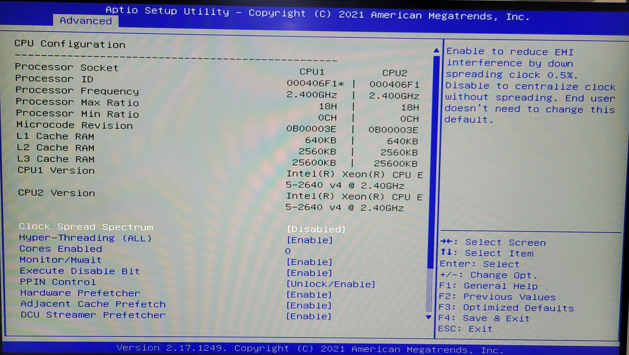 Nutanix NXS2U4NL 12G400 | 3 Node 2x Xeon E5-2640 V4 @2.40GHz 32GB DDR4 | NO HDD
