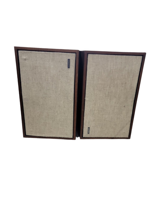 Pair of Vintage wooden AMPEX Model 515 Wide Range Speaker System