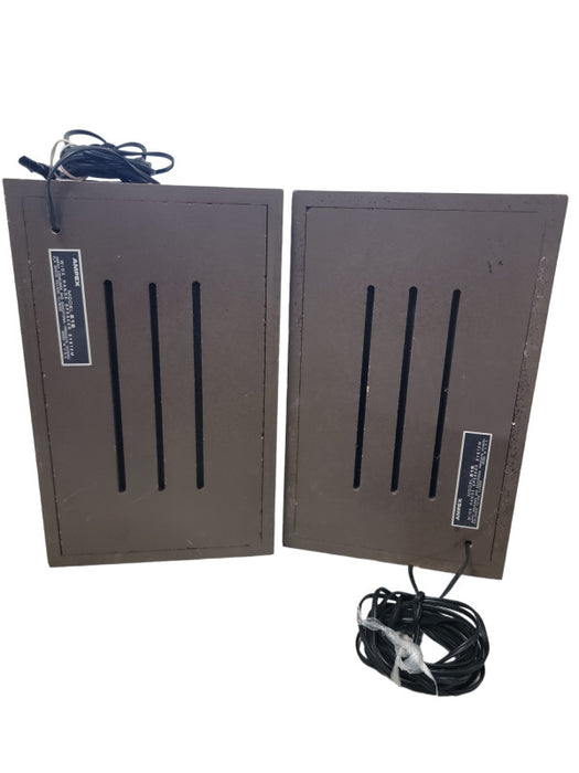 Pair of Vintage wooden AMPEX Model 515 Wide Range Speaker System