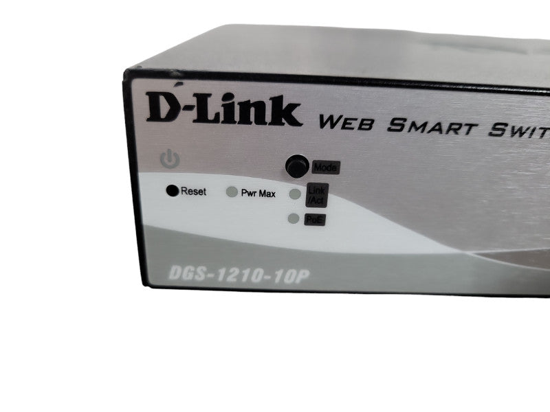 D-Link DGS-1210-10P, 10-Port Web Smart Managed Gigabit PoE Switch !