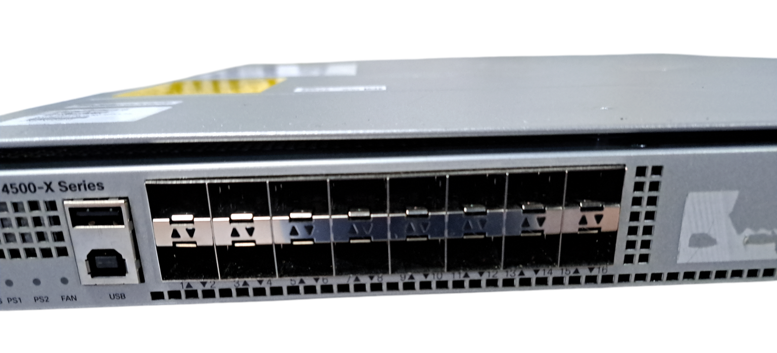 Cisco Catalyst 4500-X Series 16 SFP+ Port Series Switch | WS-C4500x