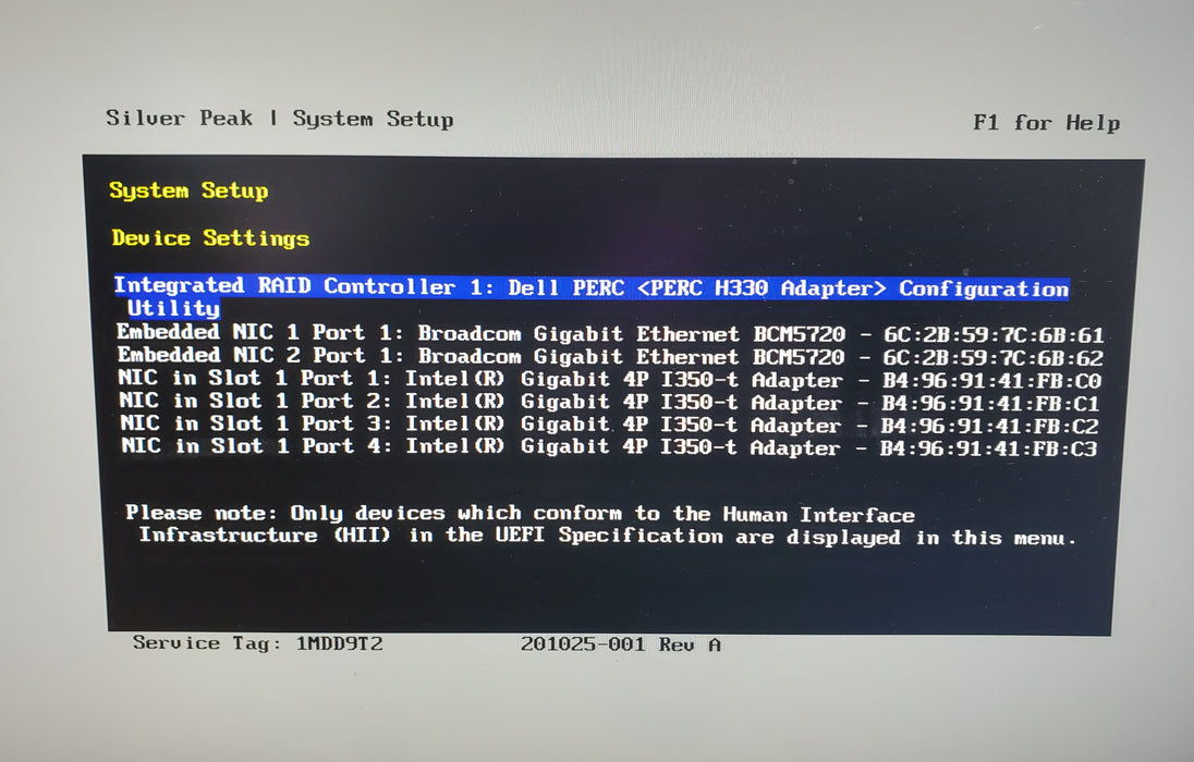 Dell PowerEdge R330 - Xeon E3-1270 v5 - 64 GB DDR4 - H330 Adapter - No HDD