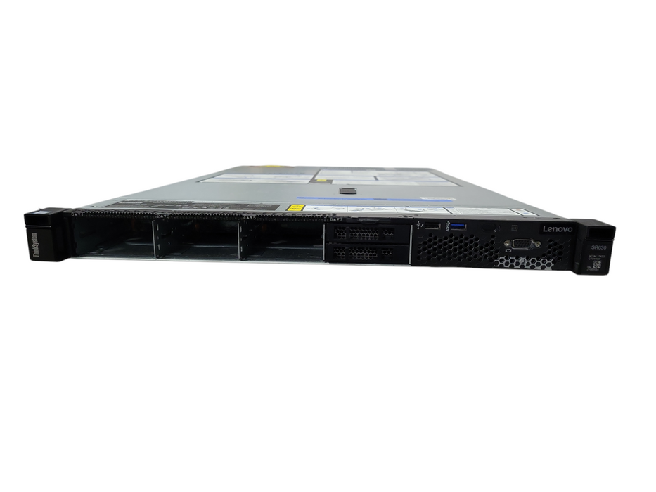 Lenovo ThinkSystem SR630 1U 2x Gold 6152 @ 2.10GHz 32GB DDR4 930-8i 2x PSU