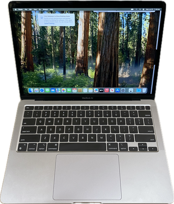 Apple MacBook Air 13" M1 2020 16GB RAM 256GB SSD Faulty LCD For Parts/Repair