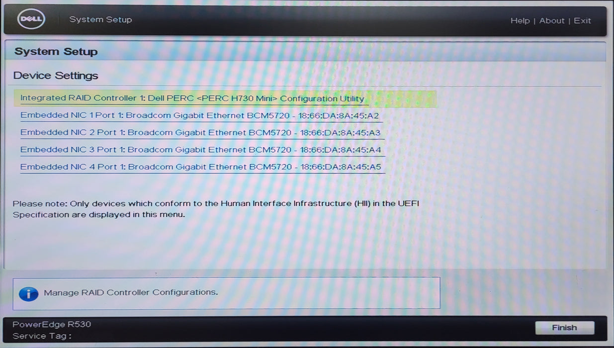 Dell PE R530 2U 8x3.5", Xeon E5-2620v3, 32GB DDR4, H730 Mini, No HDD, 2x 750W