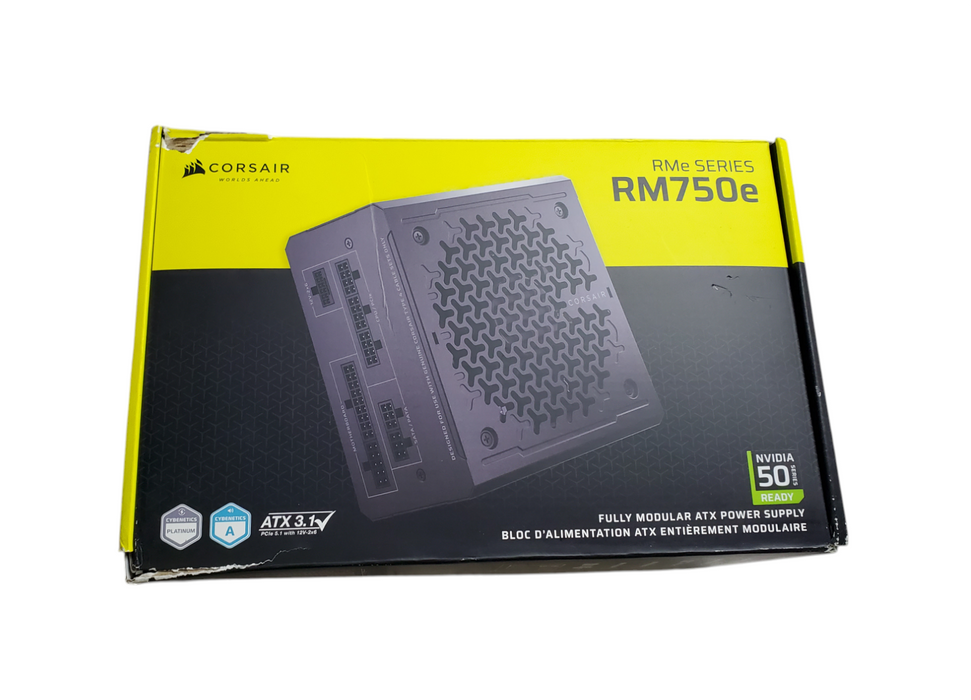 Open Box - Corsair RM750e 750W Fully Modular Desktop Power Supply