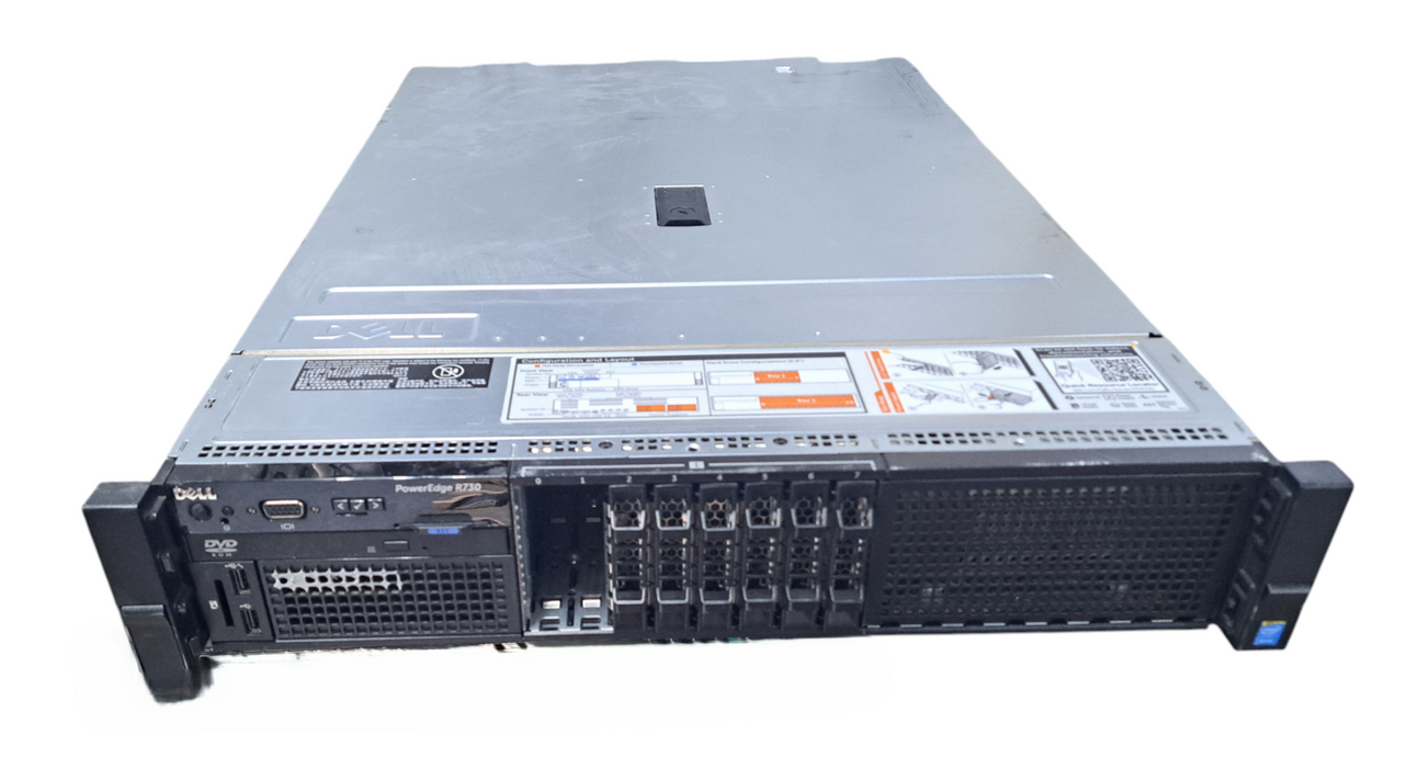Dell PowerEdge R730 8x 2.5" | 2x E5-2630 V3 | 64GB DDR4 | H730 Mini | 2x 750W