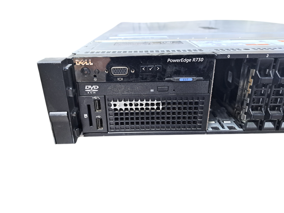Dell PowerEdge R730 8x 2.5" | 2x E5-2630 V3 | 64GB DDR4 | H730 Mini | 2x 750W