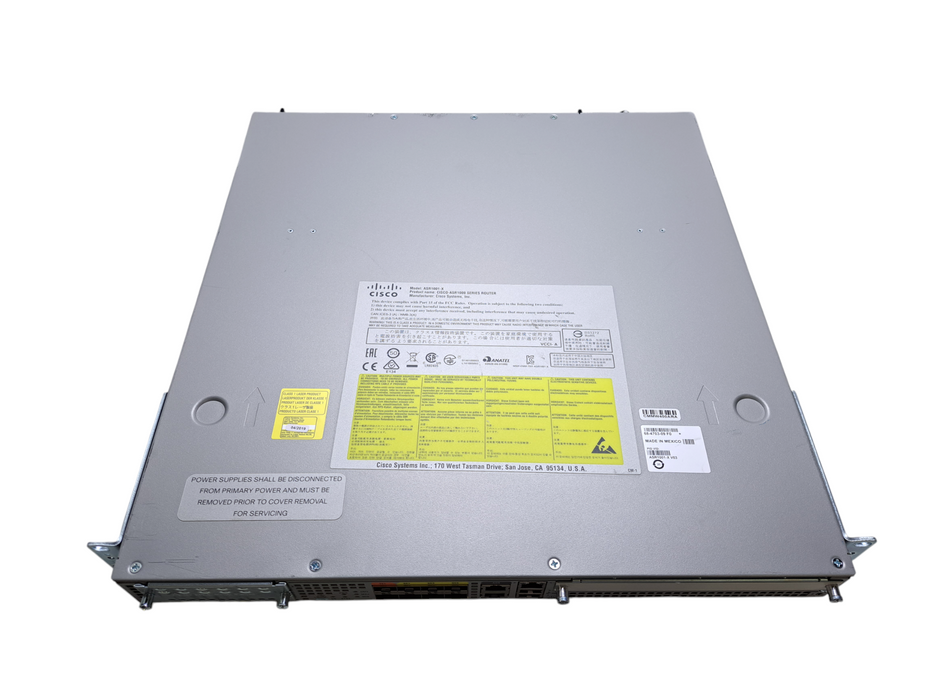 Cisco ASR1001-X Aggregation Services Router w/ 6x 1G SFP, 2x 10G SFP+ | Dual AC