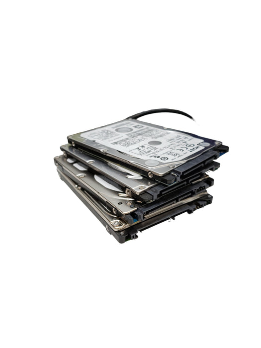 Lot 80x 250GB SATA 2.5" 9.5mm HDD - Assorted Brands