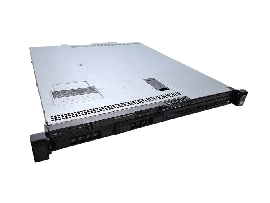 Dell PowerEdge R230 2x 3.5" | Xeon E3-1270 v6 @3.80GHz, 8GB DDR4, PERC H330