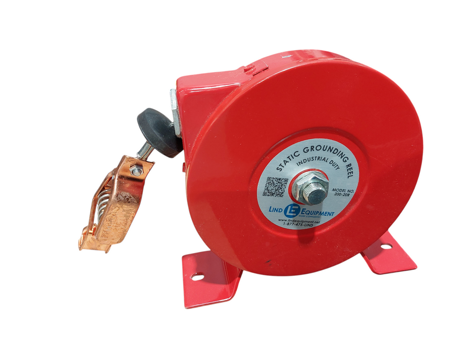 Mueller Static Grounding Reel  210-100AMP Industrial Duty Lind Equipment 200-20R