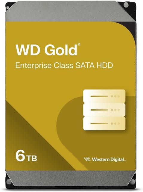 Western Digital 6TB 3.5 SATA 6G 7.2K WD6001FSYZ Hard Drive