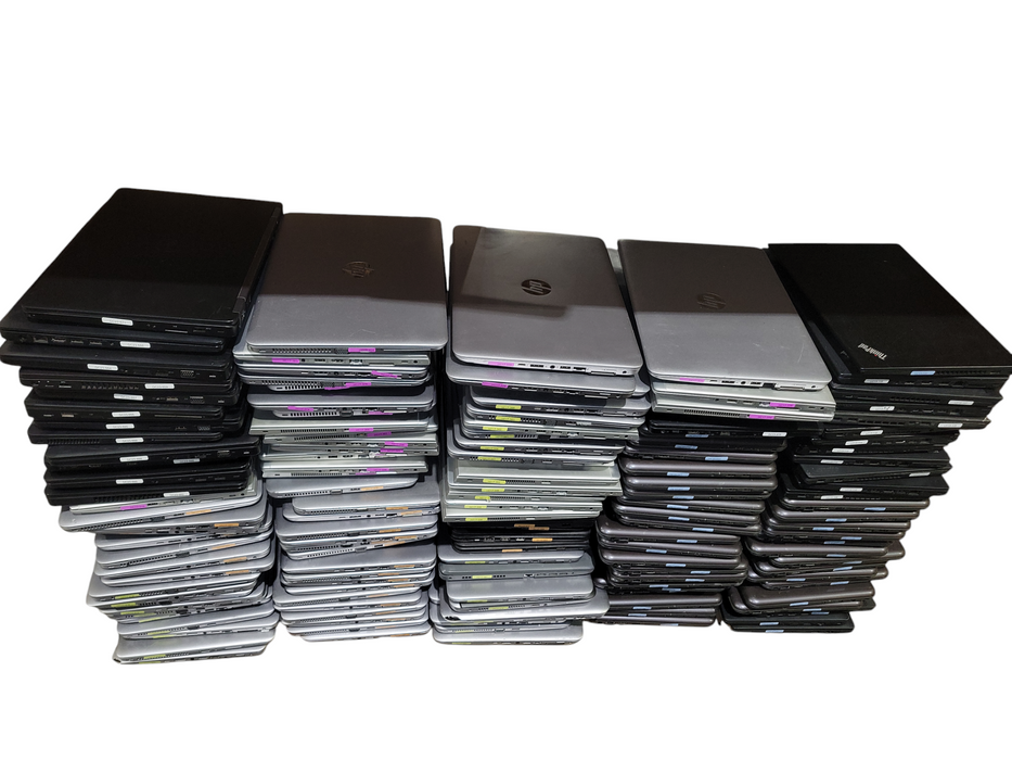 Lot x142 B/C-Grade Dell/Lenovo/HP 6-8Gen Laptops (HDLC7-53)