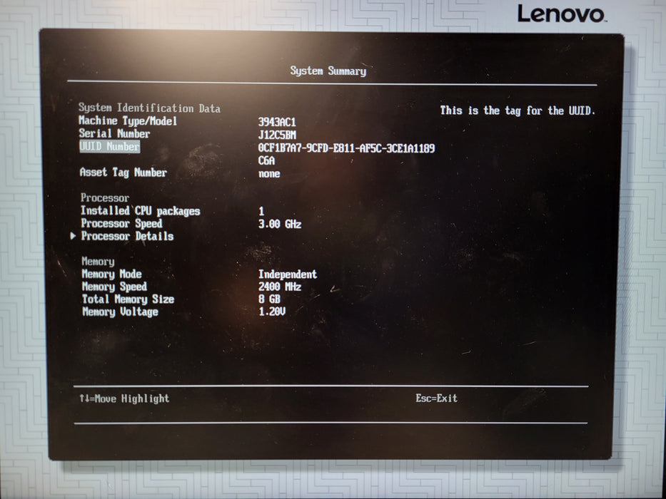 Lenovo X3250 M6 8x 2.5" E3-1220 v6 @ 3GHz 8GB DDR4 ECC 2x PSU