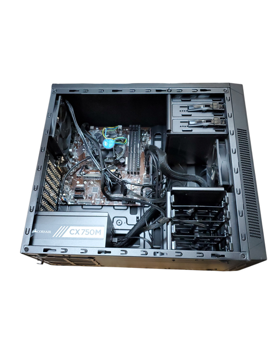 Custom PC MSI MS-7B24 Intel i5-9400 @ 2.9 GHz 8GB RAM NO-HDD/SSD