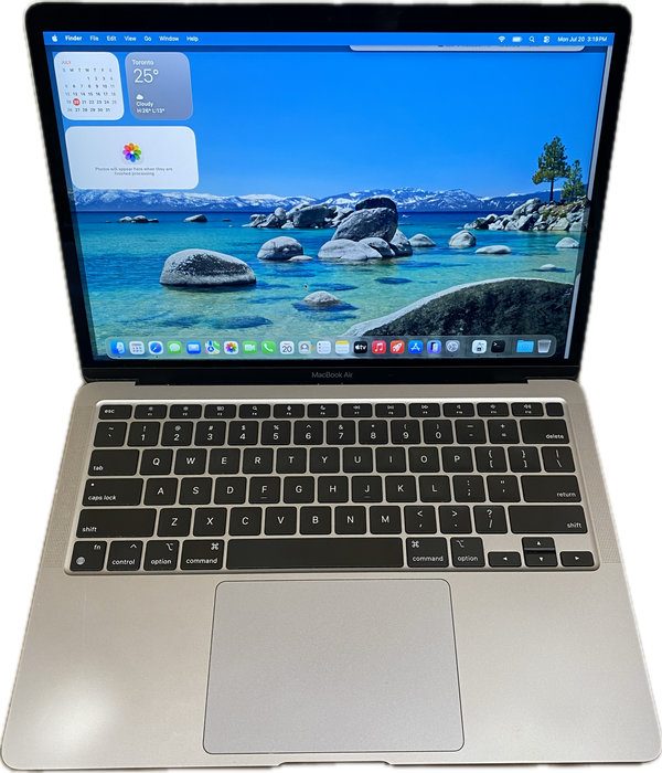 Apple MacBook Air 13" M1 2020 16GB RAM 256GB SSD No Power Adapter READ