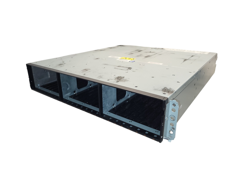 IBM 2072-24F Expansion Enclosure w/ 2x 01AC579-Canisters 2x 800W PSU