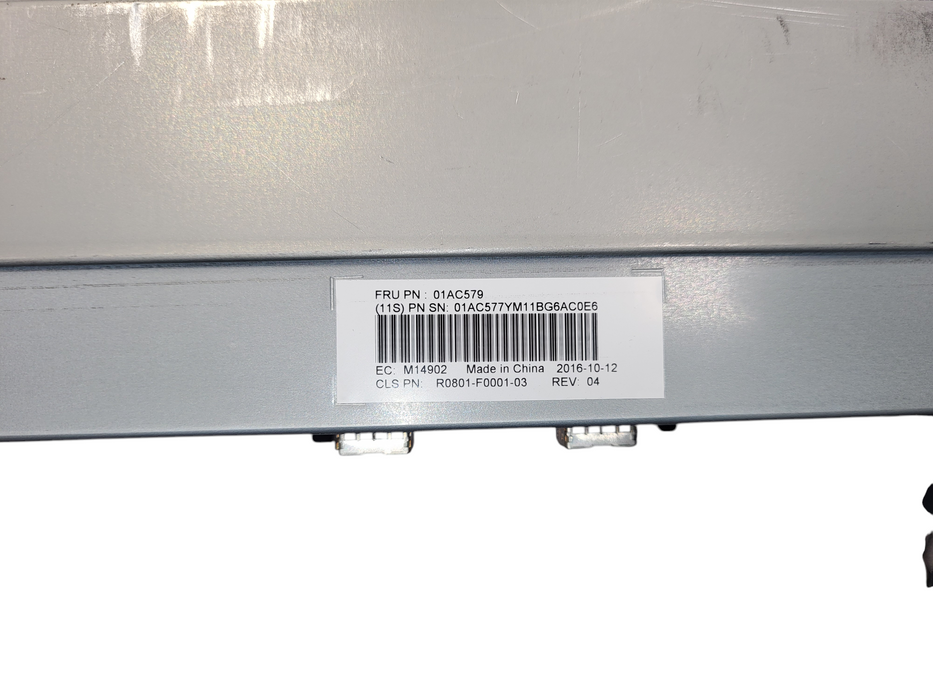 IBM 2072-24F Expansion Enclosure w/ 2x 01AC579-Canisters 2x 800W PSU