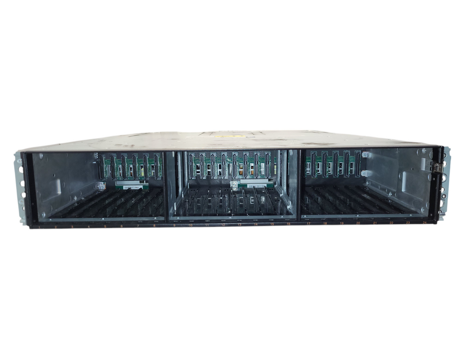 IBM 2072-24F Expansion Enclosure w/ 2x 01AC579-Canisters 2x 800W PSU