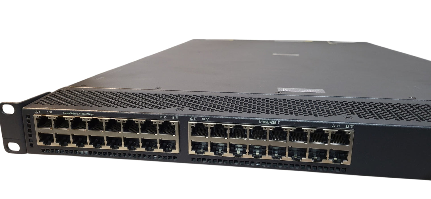 HPE FF 5700-32XGT-8XG-2QSFP+ 40-Port 10GbE Managed Switch JG898A, 2x650W | READ