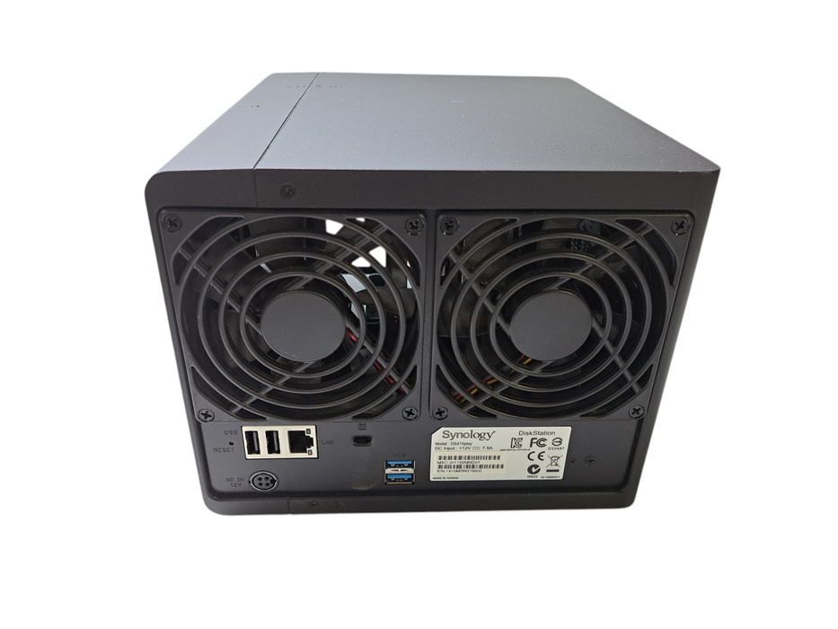 Synology DS415play 4-Bay DiskStation Network Attached Storage NAS w/ 2x 3TB HDD