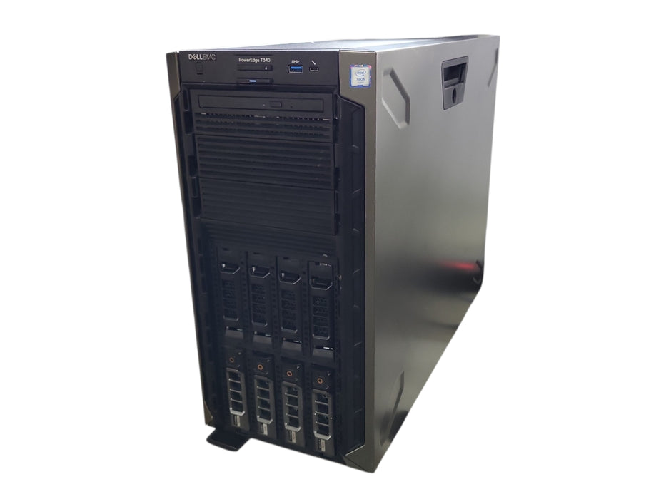 Dell Poweredge T340 8x3.5", Xeon E-2124, 4GB DDR4, 4x4TB SAS, PERC H330, 495W