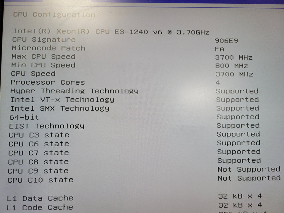 Supermicro X11SSW-F Intel Xeon E3-1240 v6 64GB RAM SAS 9341-4i 1U Server AVAGO M